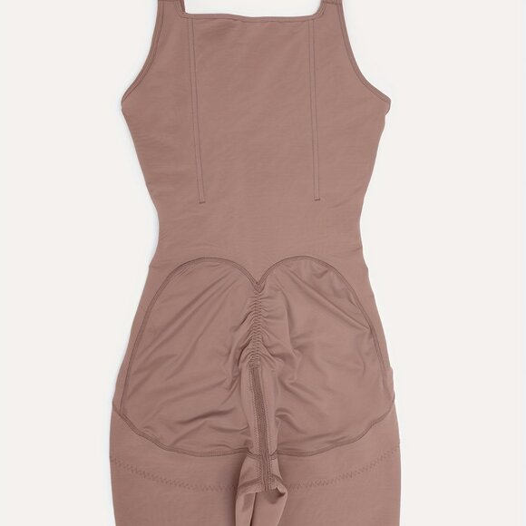 2 in 1 Adjust Hooks Abdomen Trimmer Control Shapewear Bodysuit High Compression - Picture 9 of 9